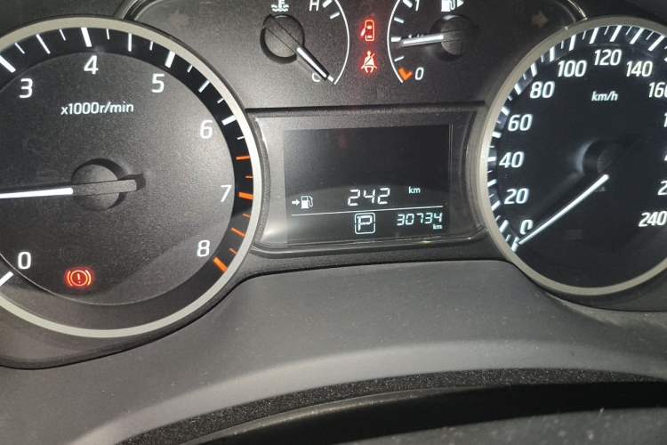 Used Nissan Sylphy 2019 1.6XV CVT Smart Connect Luxury Edition China V Standard Odometer Close Up