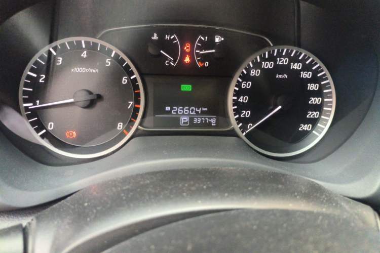 Used Nissan Sylphy 2019 Classic 1.6XE CVT Comfort Edition Odometer Close Up