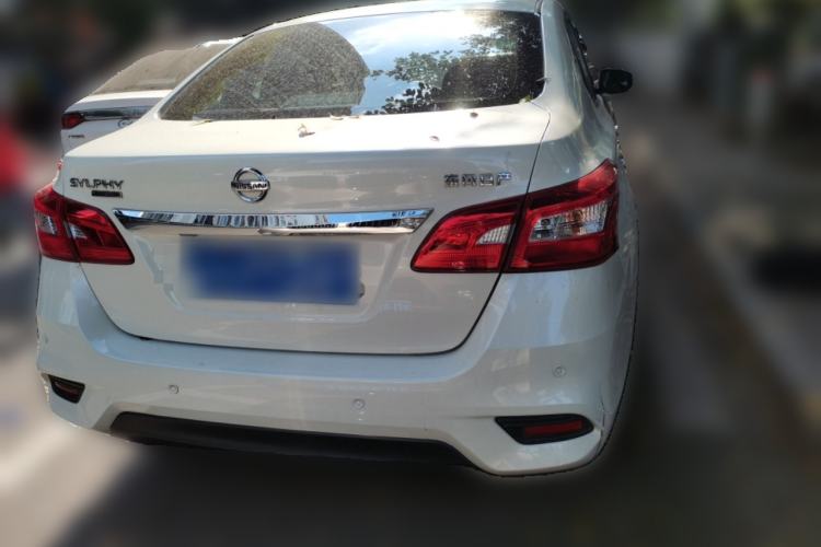 Used Nissan Sylphy 2019 1.6XV CVT Smart Connect Luxury Edition China V Standard Rear