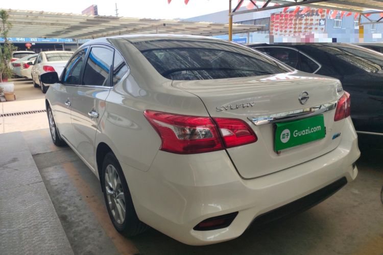 Used Nissan Sylphy 2019 1.6XV CVT Smart Connect Luxury Edition China VI Standard Rear Left 45 Deg
