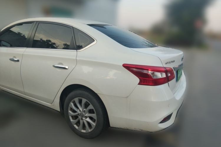 Used Nissan Sylphy 2019 1.6XV CVT Smart Connect Luxury Edition China VI Standard Rear Left 45 Deg
