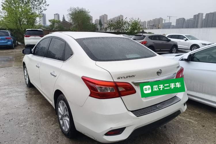 Used Nissan Sylphy 2019 1.6XV CVT Smart Connect Luxury Edition China VI Standard Rear Left 45 Deg