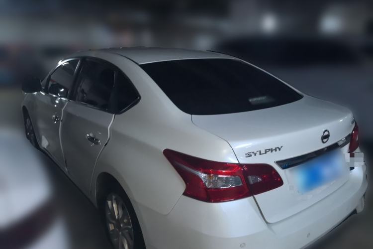 Used Nissan Sylphy 2019 1.6XV CVT Smart Connect Luxury Edition China VI Standard Rear Left 45 Deg