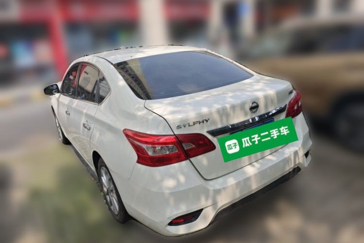 Used Nissan Sylphy 2019 1.6XV CVT Smart Connect Luxury Edition China VI Standard Rear Left 45 Deg