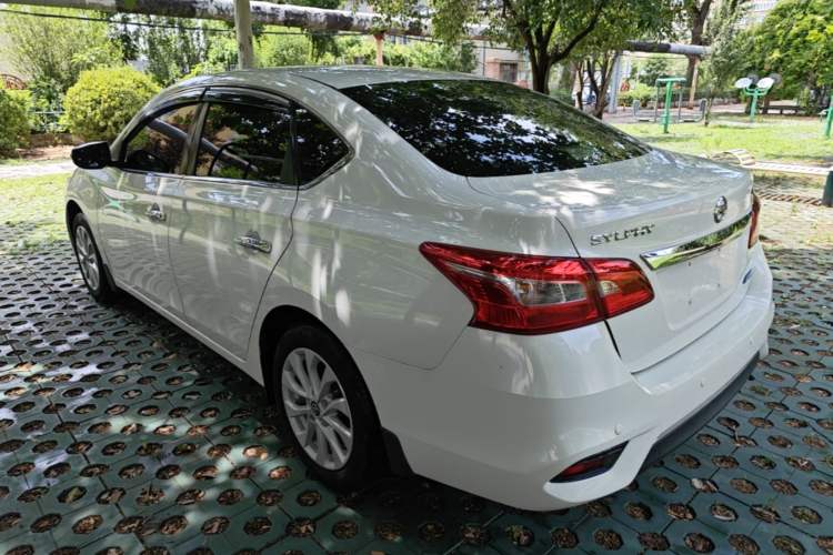 Used Nissan Sylphy 2019 1.6XV CVT Smart Connect Luxury Edition China VI Standard Rear Left 45 Deg