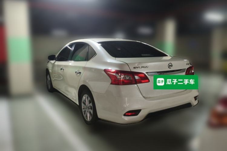 Used Nissan Sylphy 2019 1.6XV CVT Smart Connect Luxury Edition China V Standard Rear Left 45 Deg