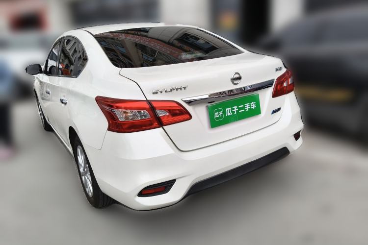 Used Nissan Sylphy 2019 1.6XV CVT Smart Connect Luxury Edition China VI Standard Rear Left 45 Deg