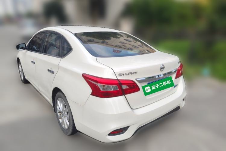 Used Nissan Sylphy 2019 1.6XV CVT Smart Connect Luxury Edition China VI Standard Rear Left 45 Deg