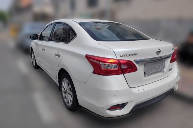 Used Nissan Sylphy 2019 1.6XV CVT Smart Connect Luxury Edition China VI Standard Rear Left 45 Deg