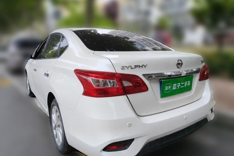 Used Nissan Sylphy 2019 1.6XV CVT Smart Connect Luxury Edition China VI Standard Rear Left 45 Deg