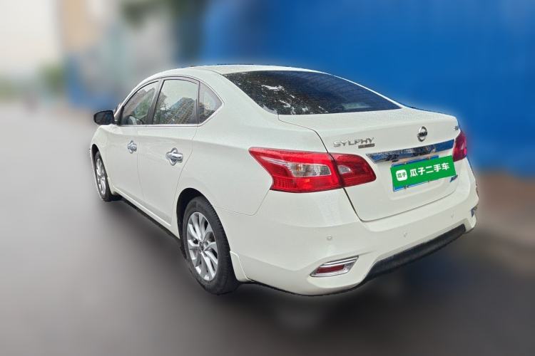 Used Nissan Sylphy 2019 1.6XV CVT Smart Connect Luxury Edition China VI Standard Rear Left 45 Deg