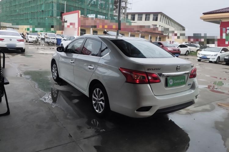 Used Nissan Sylphy 2019 1.6XV CVT Smart Connect Luxury Edition China VI Standard Rear Left 45 Deg
