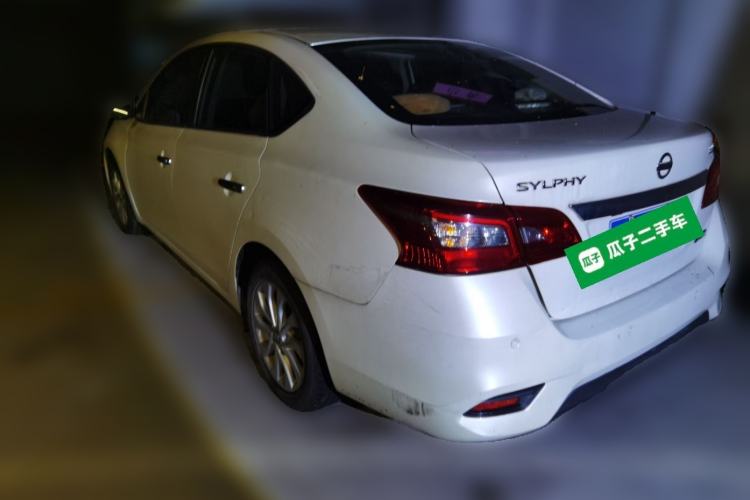 Used Nissan Sylphy 2019 1.6XV CVT Smart Connect Luxury Edition China VI Standard Rear Left 45 Deg