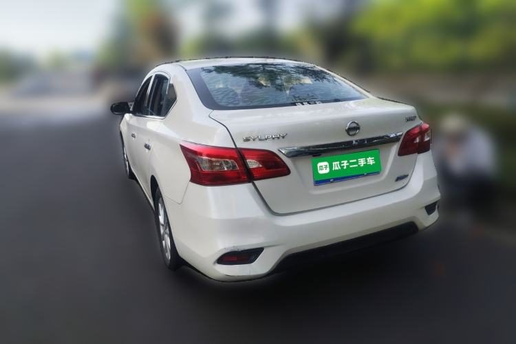 Used Nissan Sylphy 2019 1.6XV CVT Smart Connect Luxury Edition China V Standard Rear Left 45 Deg