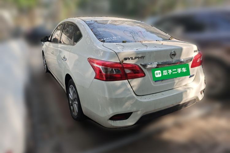 Used Nissan Sylphy 2019 1.6XV CVT Smart Connect Luxury Edition China VI Standard Rear Left 45 Deg