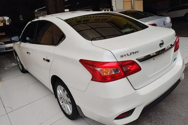 Used Nissan Sylphy 2019 1.6XV CVT Smart Connect Luxury Edition China V Standard Rear Left 45 Deg