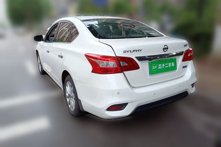 Used Nissan Sylphy 2019 1.6XV CVT Smart Connect Luxury Edition China VI Standard Rear Left 45 Deg