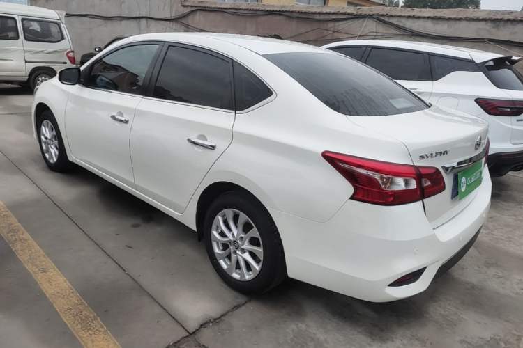 Used Nissan Sylphy 2019 1.6XV CVT Smart Connect Luxury Edition China VI Standard Rear Left 45 Deg