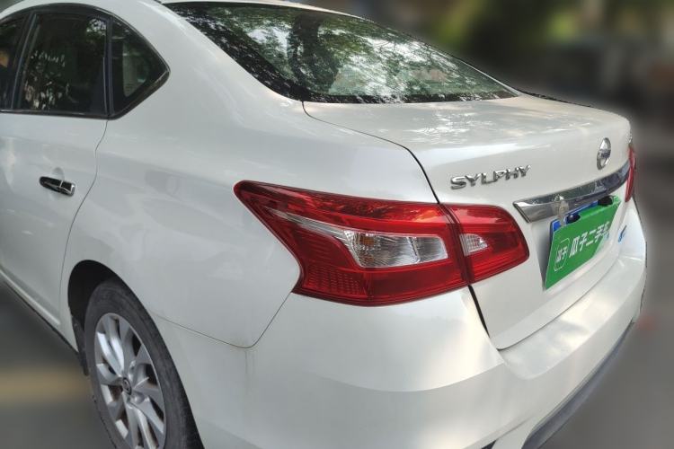 Used Nissan Sylphy 2019 1.6XV CVT Smart Connect Luxury Edition China VI Standard Rear Left 45 Deg