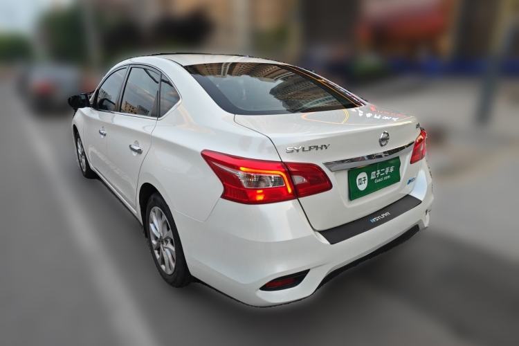 Used Nissan Sylphy 2019 1.6XV CVT Smart Connect Luxury Edition China VI Standard Rear Left 45 Deg