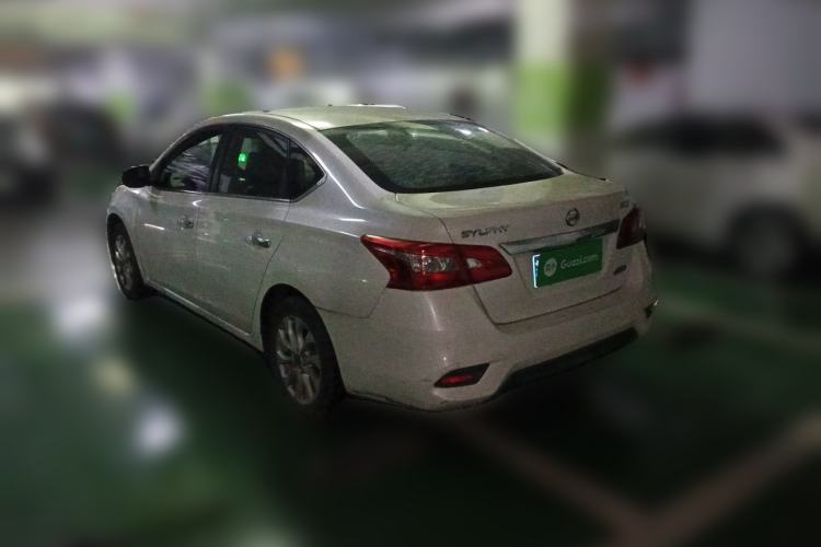 Used Nissan Sylphy 2019 1.6XV CVT Smart Connect Luxury Edition China VI Standard Rear Left 45 Deg