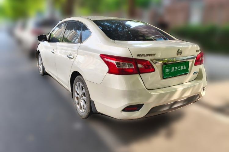 Used Nissan Sylphy 2019 1.6XV CVT Smart Connect Luxury Edition China VI Standard Rear Left 45 Deg