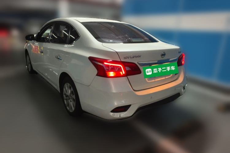 Used Nissan Sylphy 2019 1.6XV CVT Smart Connect Luxury Edition China VI Standard Rear Left 45 Deg