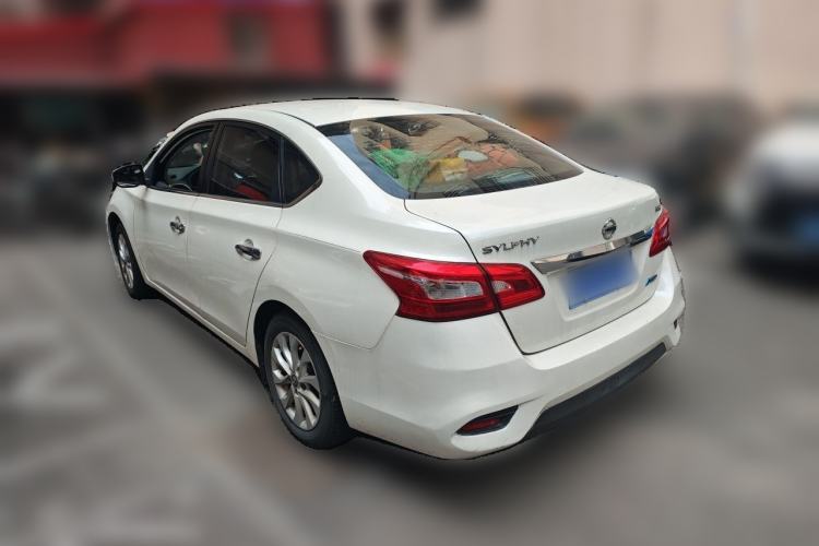 Used Nissan Sylphy 2019 1.6XV CVT Smart Connect Luxury Edition China VI Standard Rear Left 45 Deg