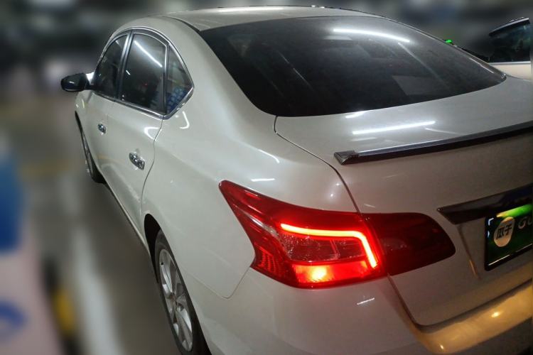 Used Nissan Sylphy 2019 1.6XV CVT Smart Connect Luxury Edition China VI Standard Rear Left 45 Deg
