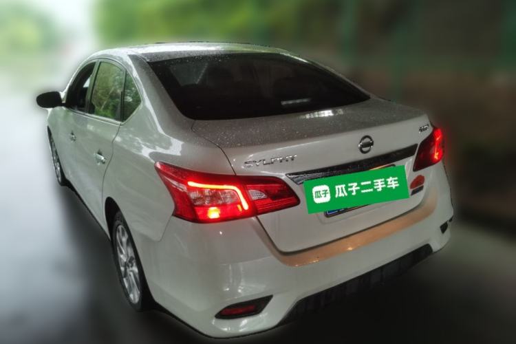 Used Nissan Sylphy 2019 1.6XV CVT Smart Connect Luxury Edition China VI Standard Rear Left 45 Deg