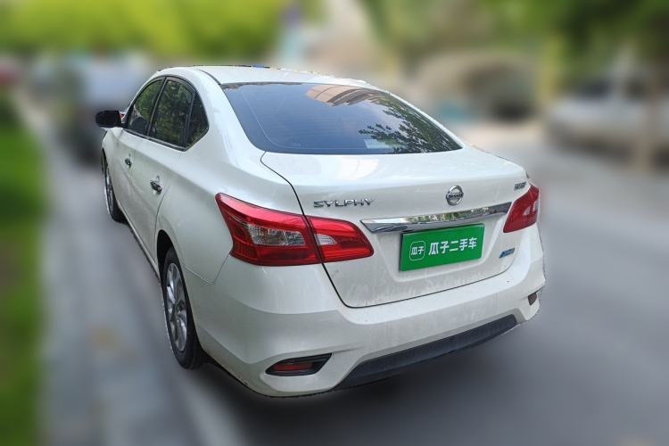 Used Nissan Sylphy 2019 1.6XV CVT Smart Connect Luxury Edition China V Standard Rear Left 45 Deg