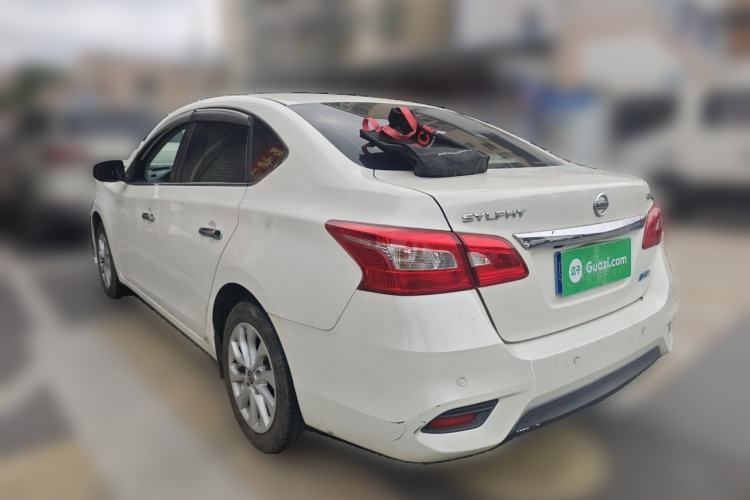 Used Nissan Sylphy 2019 1.6XV CVT Smart Connect Luxury Edition China V Standard Rear Left 45 Deg