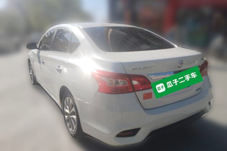 Used Nissan Sylphy 2019 1.6XV CVT Smart Connect Luxury Edition China VI Standard Rear Left 45 Deg