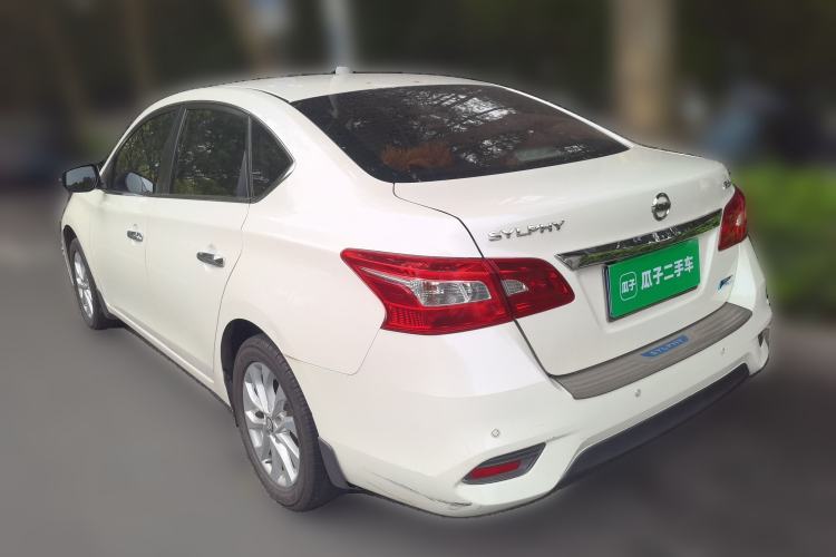 Used Nissan Sylphy 2019 1.6XV CVT Smart Connect Luxury Edition China V Standard Rear Left 45 Deg