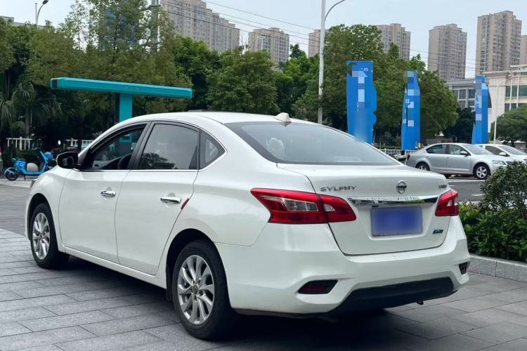 Used Nissan Sylphy 2019 1.6XV CVT Smart Connect Luxury Edition China VI Standard Rear Left 45 Deg