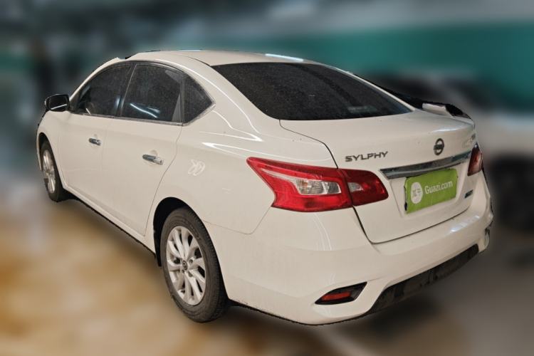 Used Nissan Sylphy 2019 1.6XV CVT Smart Connect Luxury Edition China VI Standard Rear Left 45 Deg