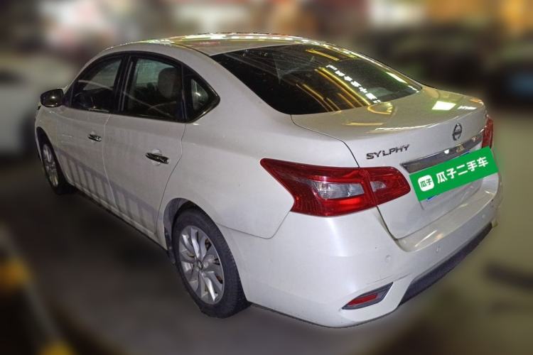 Used Nissan Sylphy 2019 1.6XV CVT Smart Connect Luxury Edition China VI Standard Rear Left 45 Deg