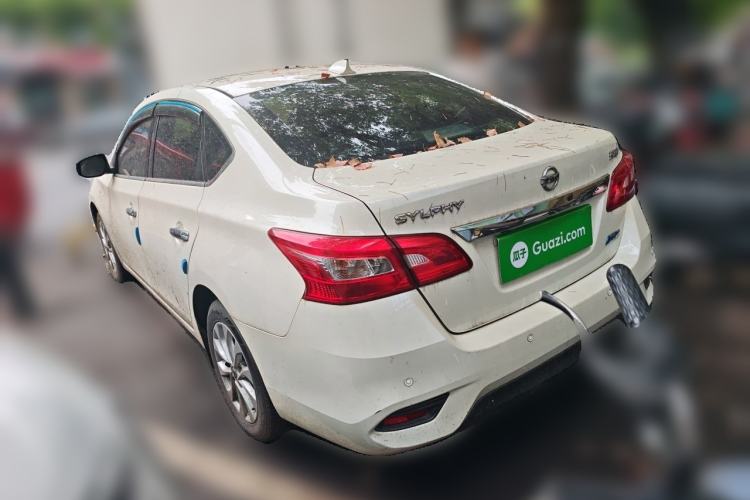 Used Nissan Sylphy 2019 1.6XV CVT Smart Connect Luxury Edition China V Standard Rear Left 45 Deg