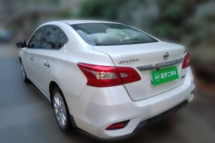 Used Nissan Sylphy 2019 1.6XV CVT Smart Connect Luxury Edition China VI Standard Rear Left 45 Deg