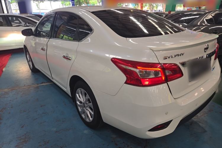 Used Nissan Sylphy 2019 1.6XV CVT Smart Connect Luxury Edition China VI Standard Rear Left 45 Deg