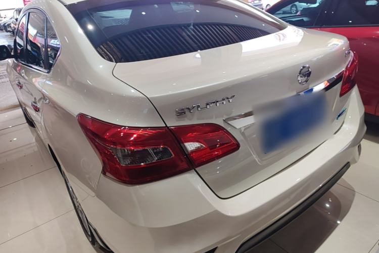 Used Nissan Sylphy 2019 1.6XV CVT Smart Connect Luxury Edition China VI Standard Rear Left 45 Deg