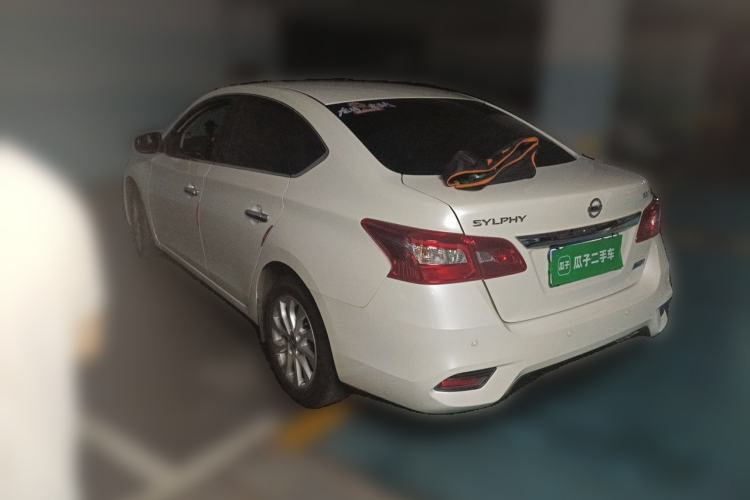 Used Nissan Sylphy 2019 1.6XV CVT Smart Connect Luxury Edition China VI Standard Rear Left 45 Deg