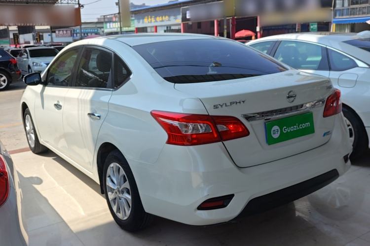 Used Nissan Sylphy 2019 1.6XV CVT Smart Connect Luxury Edition China VI Standard Rear Left 45 Deg