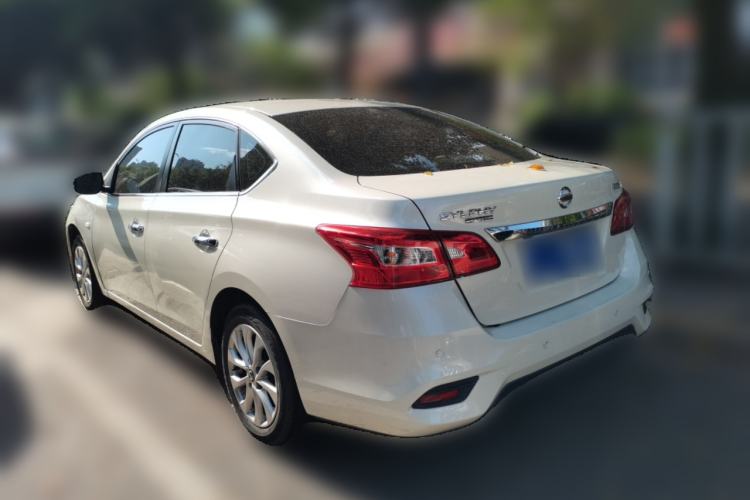 Used Nissan Sylphy 2019 1.6XV CVT Smart Connect Luxury Edition China V Standard Rear Left 45 Deg