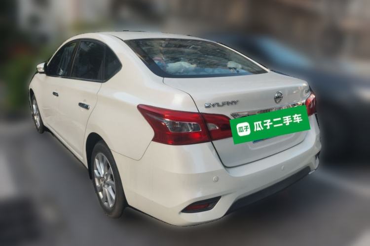 Used Nissan Sylphy 2019 1.6XL Manual Luxury Version China VI Standard Rear Left 45 Deg
