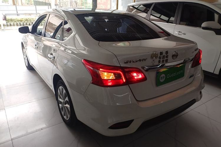 Used Nissan Sylphy 2019 1.6XV CVT Smart Connect Luxury Edition China VI Standard Rear Left 45 Deg