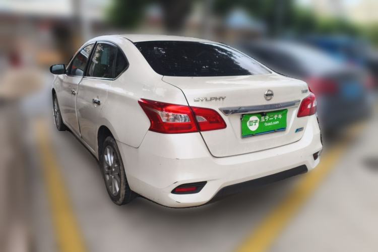 Used Nissan Sylphy 2019 1.6XV CVT Smart Connect Luxury Edition China VI Standard Rear Left 45 Deg