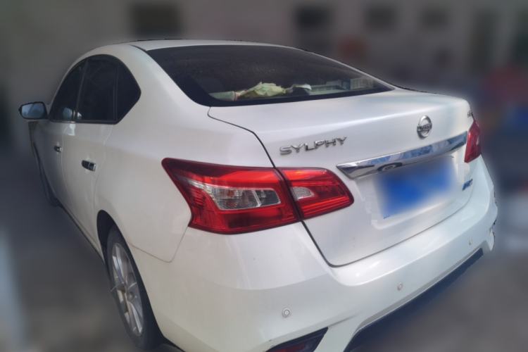 Used Nissan Sylphy 2019 1.6XV CVT Smart Connect Luxury Edition China VI Standard Rear Left 45 Deg