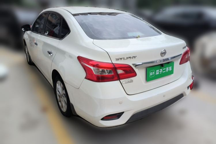 Used Nissan Sylphy 2019 1.6XL Manual Luxury Edition China V Standard Rear Left 45 Deg