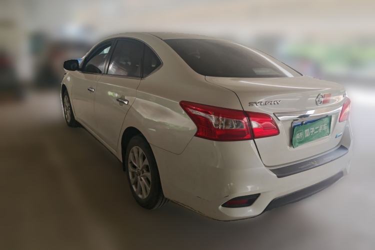 Used Nissan Sylphy 2019 1.6XV CVT Smart Connect Luxury Edition China VI Standard Rear Left 45 Deg